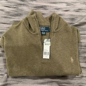 Polo Ralph Lauren quarter zip sweater NWT
